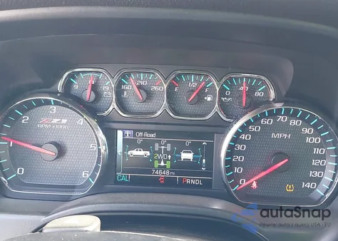 2018 Chevrolet Silverado 1500 2Lt из США, поврежденный, VIN 1GCVKREC5JZ339003